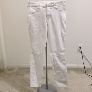 white skinny jeans